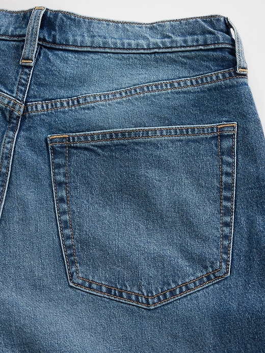 jeans larghi a vita alta anni 90