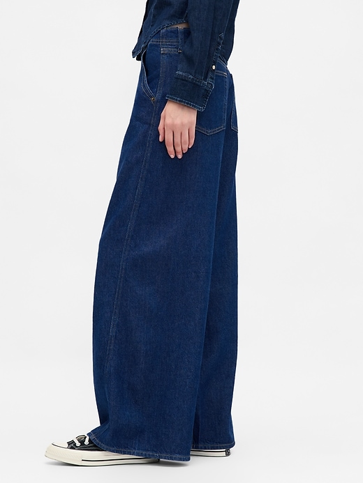 jeans larghi ultra morbidi a vita media