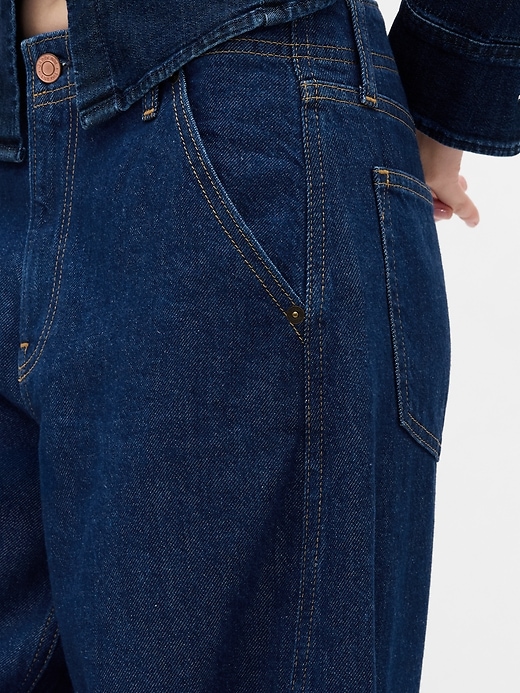 jeans larghi ultra morbidi a vita media