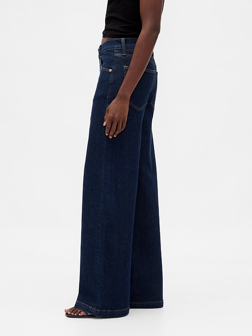 jeans a gamba larga high stride