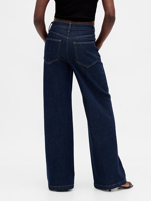 jeans a gamba larga high stride