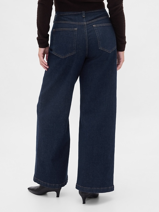 jeans a gamba larga high stride