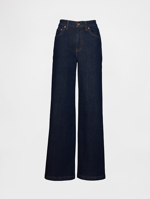 jeans a gamba larga high stride