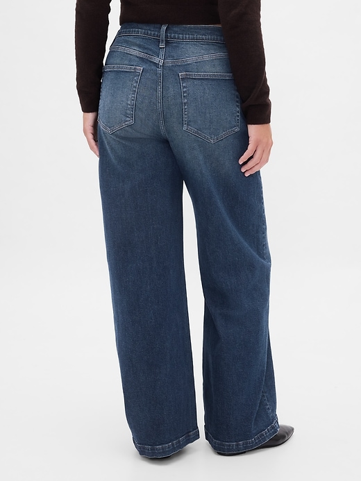 jeans a gamba larga high stride