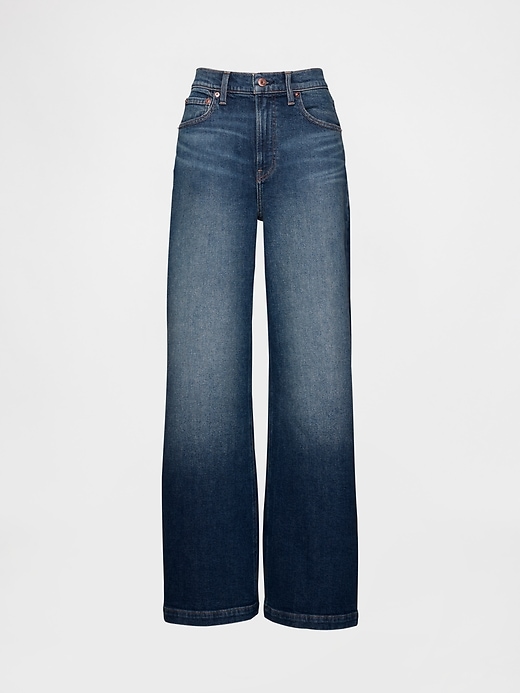 jeans a gamba larga high stride