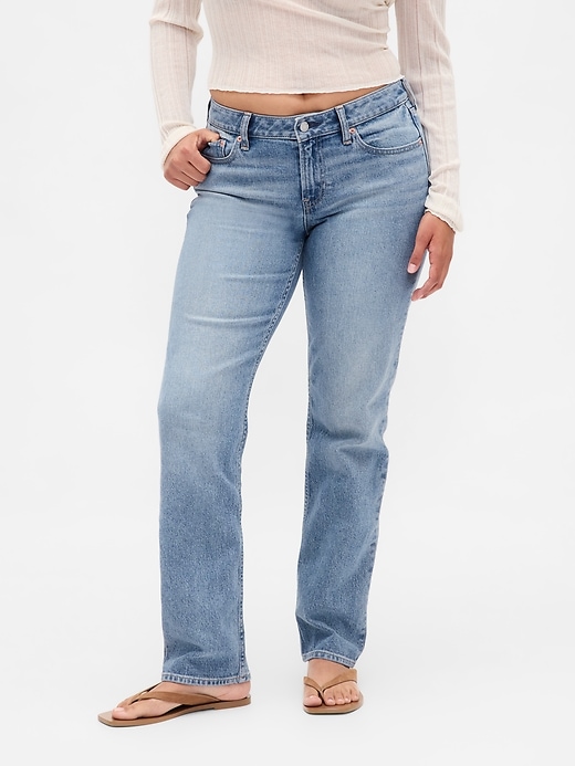 jeans slim dritti a vita bassa e sinuosi anni 90