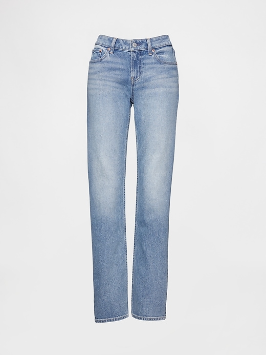 jeans slim dritti a vita bassa e sinuosi anni 90