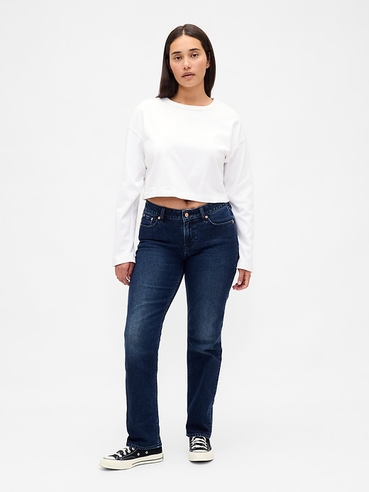 jeans slim dritti a vita bassa e sinuosi anni 90