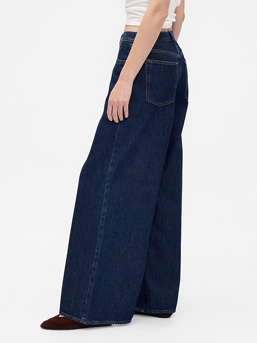 jeans extra larghi a vita bassa