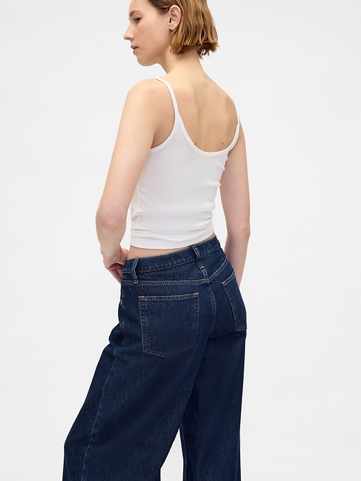 jeans extra larghi a vita bassa