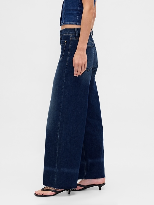 jeans a gamba larga high stride