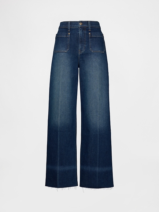 jeans a gamba larga high stride