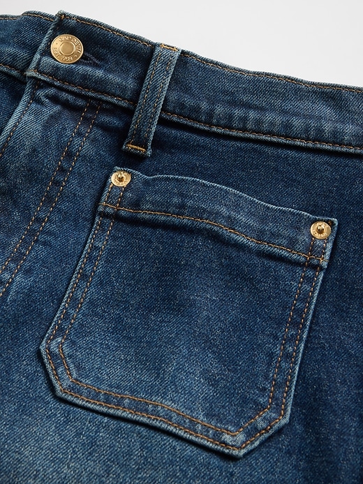 jeans a gamba larga high stride