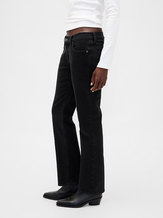 jeans slim dritti a vita bassa anni 90