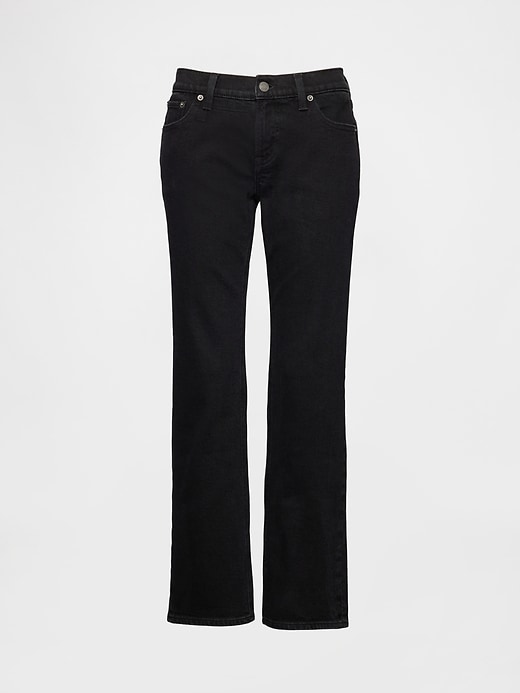 jeans slim dritti a vita bassa anni 90