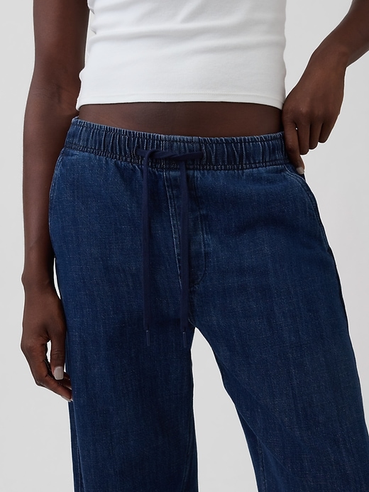 jeans easy barrel a vita alta