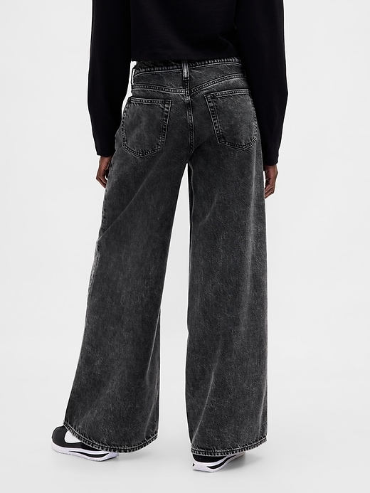 jeans larghi ultra morbidi a vita media