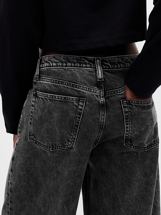 jeans larghi ultra morbidi a vita media
