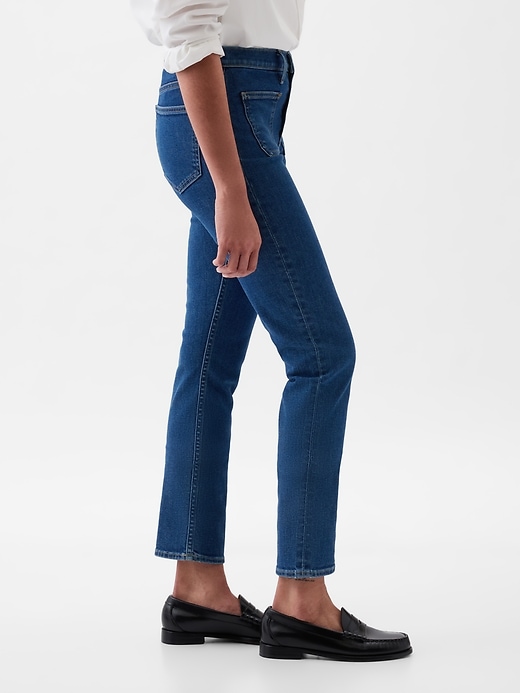 jeans vintage slim a vita media
