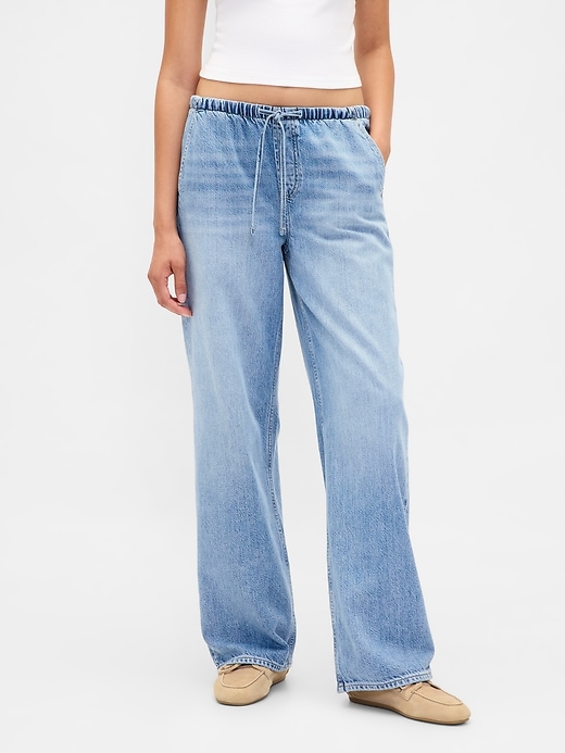 jeans larghi anni 90 a vita bassa ultrasoft