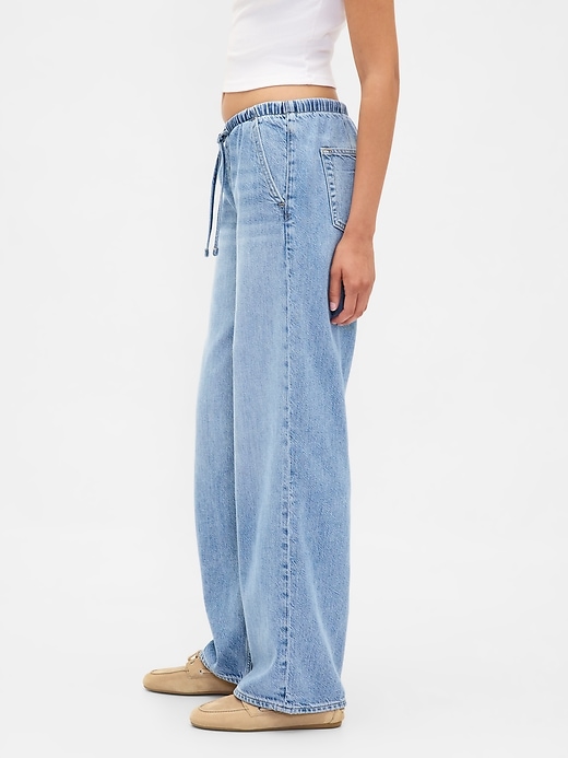 jeans larghi anni 90 a vita bassa ultrasoft