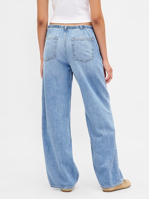 jeans larghi anni 90 a vita bassa ultrasoft