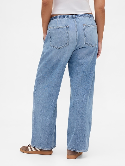 jeans larghi anni 90 a vita bassa ultrasoft