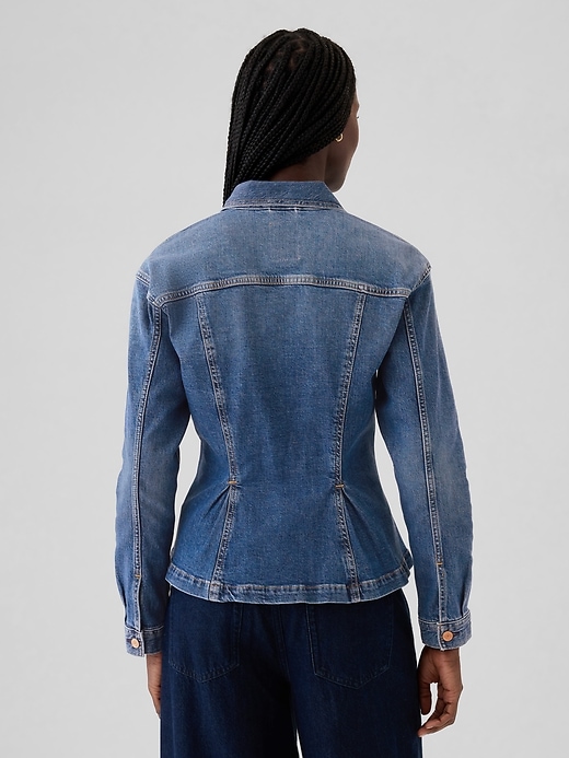 giacca di jeans stretta
