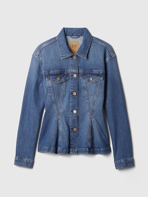 giacca di jeans stretta