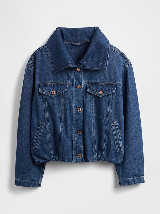 giacca oversize in denim cocoon