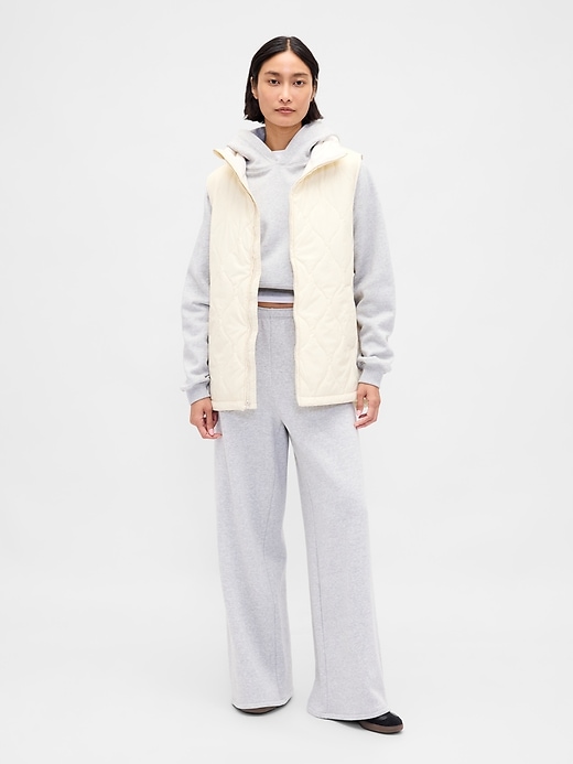 gilet imbottito leggero riciclato