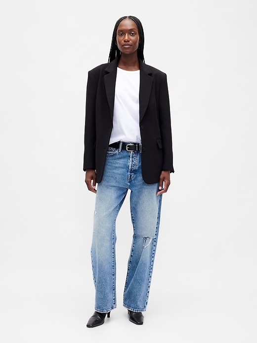blazer oversize bistretch