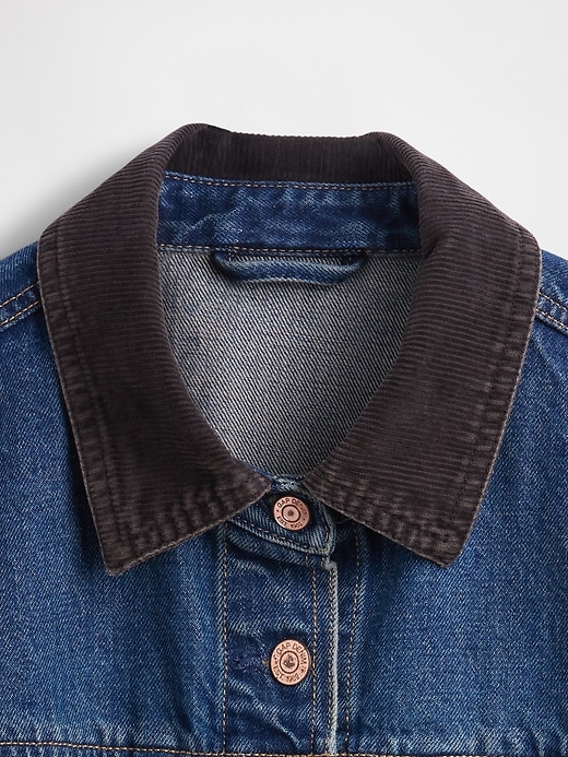 giacca lunga in denim aderente