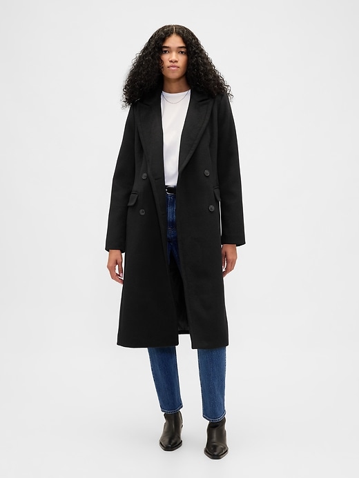 cappotto chesterfield in misto lana