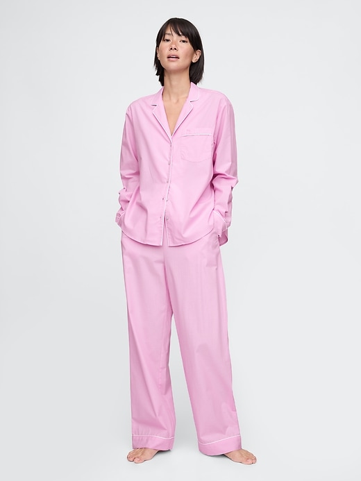 pantaloni del pigiama in popeline