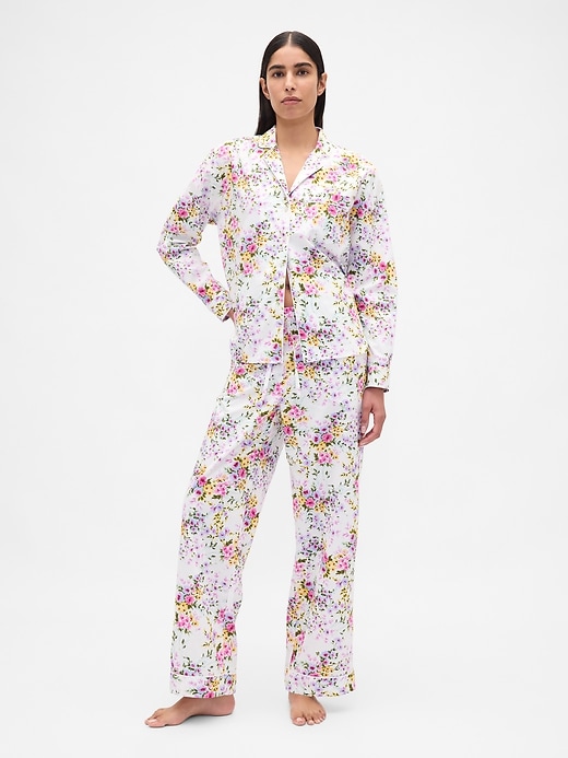 pantaloni del pigiama in popeline