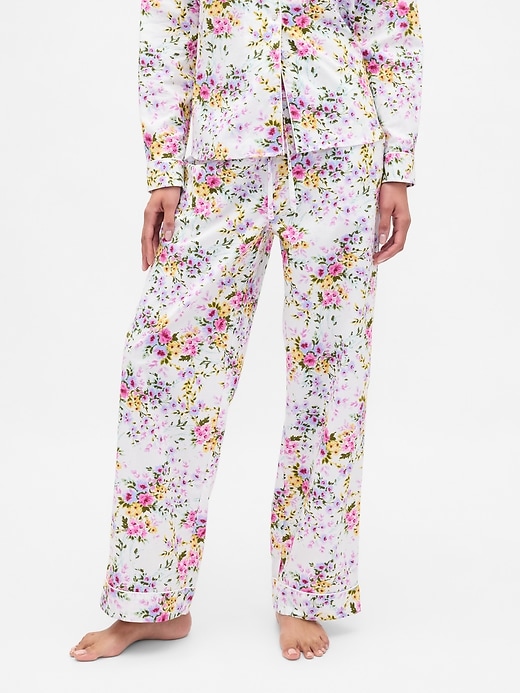 pantaloni del pigiama in popeline