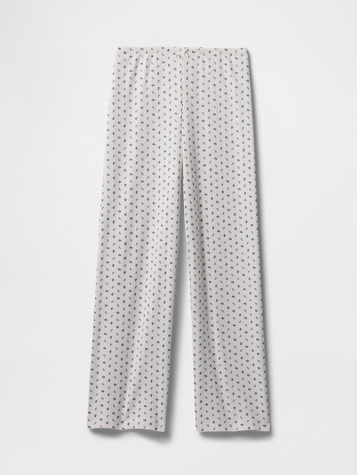 pantaloni del pigiama corti in pizzo traforato