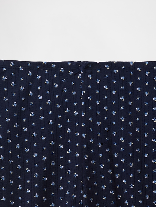 pantaloni del pigiama corti in pizzo traforato