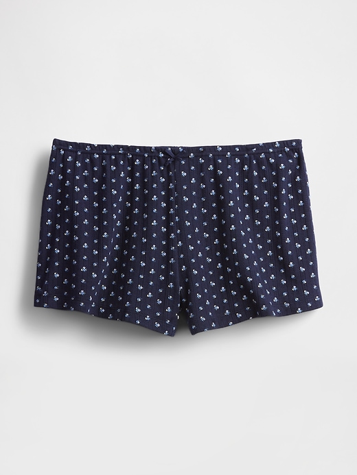 pantaloncini da pigiama in pizzo traforato