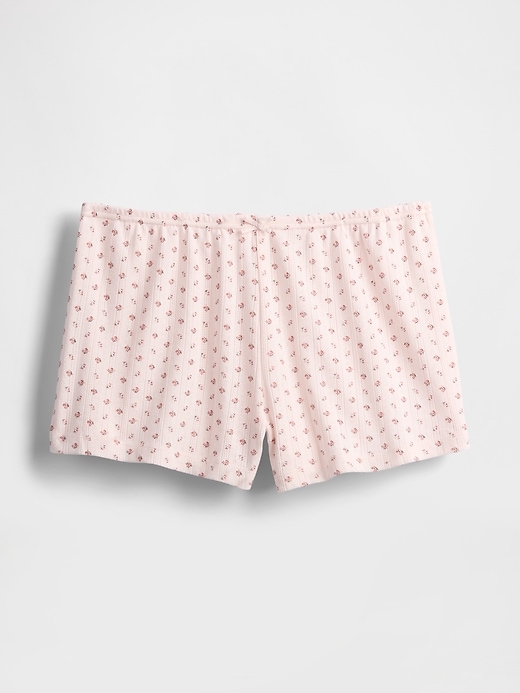 pantaloncini da pigiama in pizzo traforato