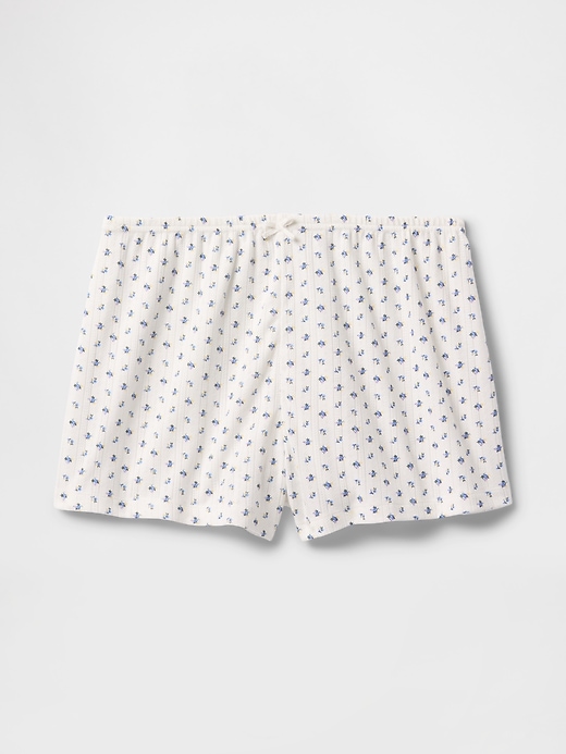 pantaloncini da pigiama in pizzo traforato