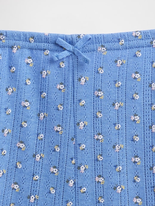 pantaloncini da pigiama in pizzo traforato