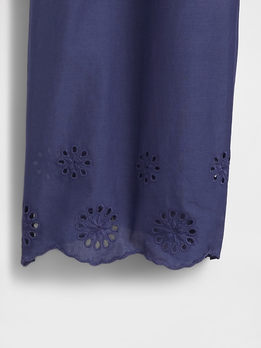 pantaloni del pigiama con orlo a occhielli