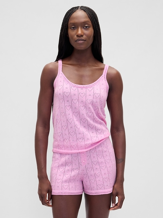 canotta leggera cashsoft pointelle heart pj