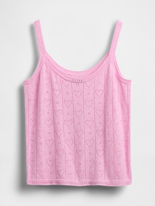 canotta leggera cashsoft pointelle heart pj