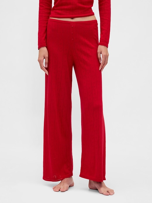 pantaloni da pigiama leggeri cashsoft pointelle heart