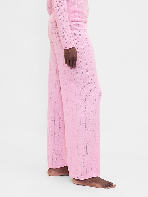 pantaloni da pigiama leggeri cashsoft pointelle heart
