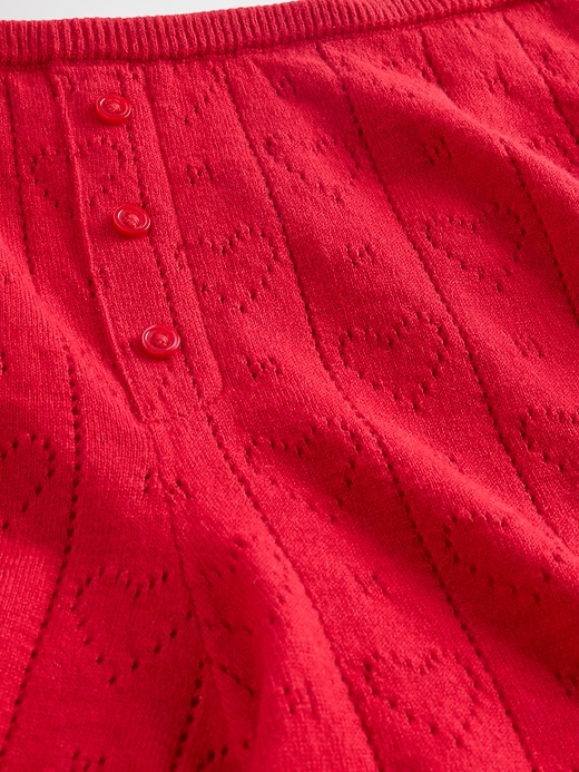 pantaloncini da pigiama leggeri cashsoft pointelle heart