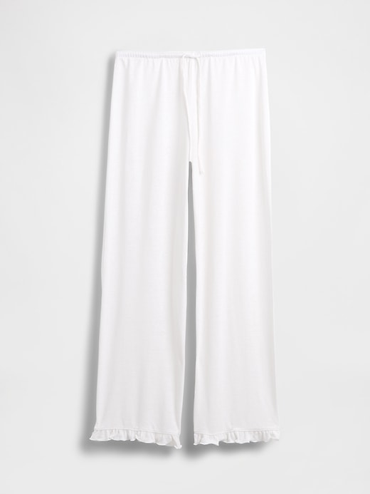pantaloni del pigiama con volant